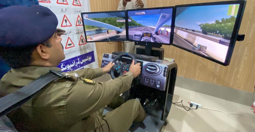 Chiniot Police Driving School Inaugurates State-of-the-Art Driving Simulator