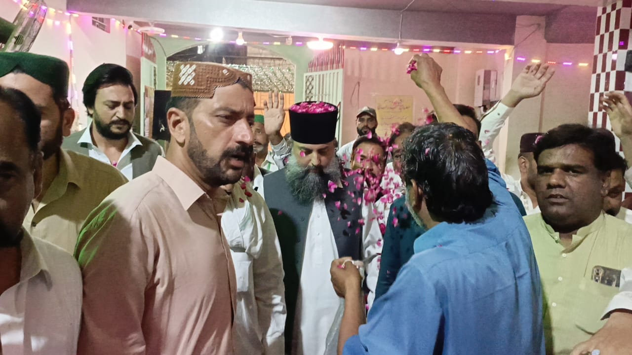 Pir Syed Haider Ali Shah Gillani Addresses Blessed Gathering in Rawalpindi