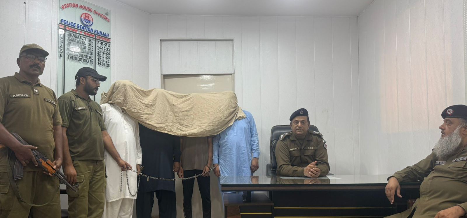Gujrat Police Arrest 4 Suspects in Murder and Attempted Murder Case
