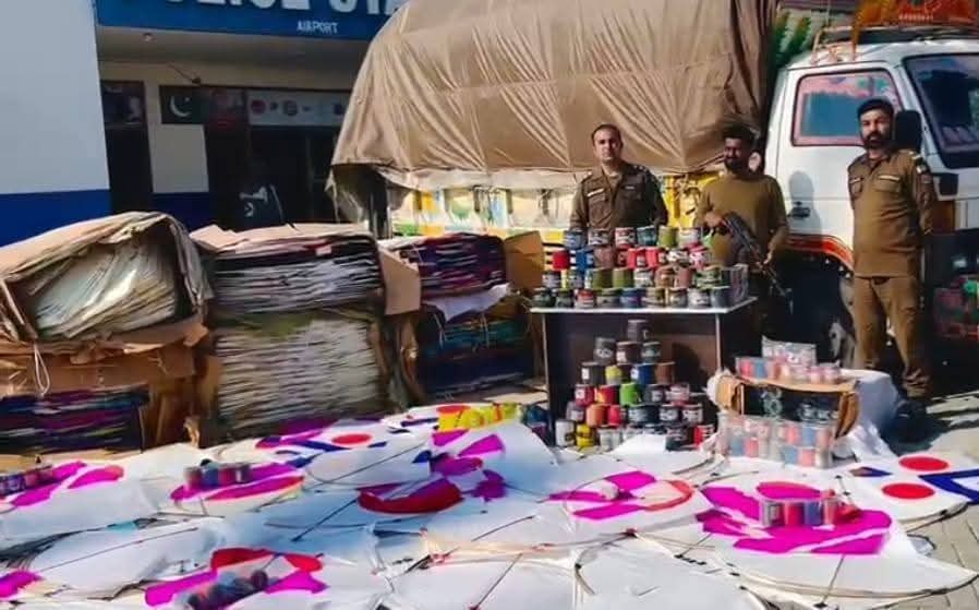 Airport Police Seize Truck Loaded with Kites