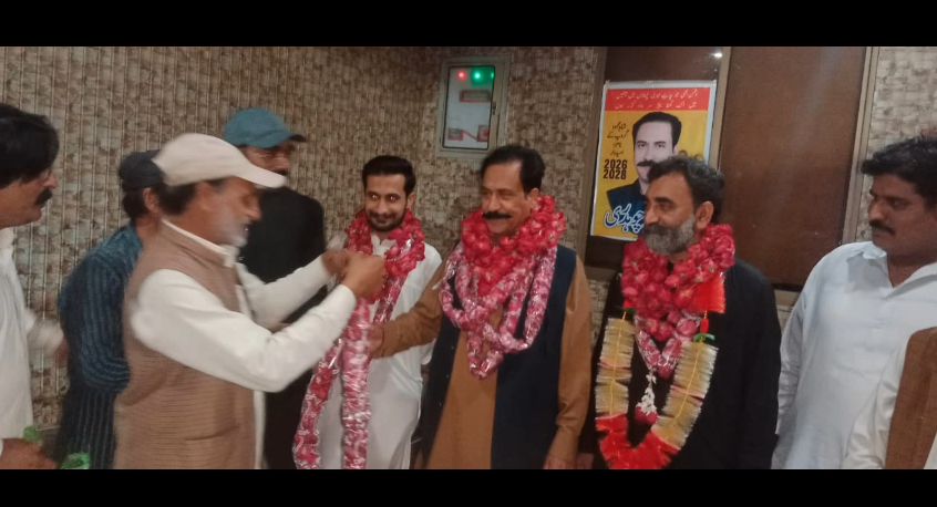 Shahid Mahmood Group Wins Chiniot District Press Club Elections; Social Media Team Felicitates Newly Elected Office Bearers