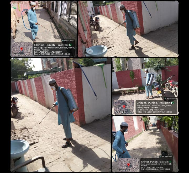 Dengue Prevention Drive Intensified in Chiniot, Bhowana and Lalian with Surveillance and Larviciding Operations