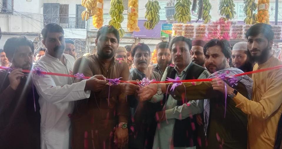 Grand Opening of Ibrahim Khan & Sami Ullah Khan Juice Center Held at Kohati Bazaar, Rawalpindi